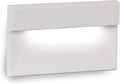 WAC Landscape Lighting, LEDme 120V LED Horizontal Ledge Indoor and Outdoor Step and Wall Light 3000K Built-in LED in White