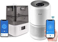 LEVOIT Air Purifier and Humidifier Bundle, Smart WiFi App Control, HEPA Filter, Essential Oil Diffuser, Auto & Sleep Modes, White Noise, Alexa