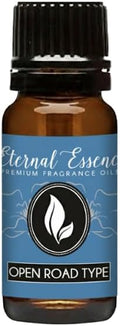 Eternal Essence Oils Open Road 10ml Fragrance Oil – Lemon Peel, Clary Sage, Lavender & Cedarwood – Bright, Fresh, Woodsy Blend with Aquatic & Herbal Notes