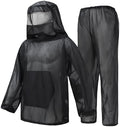 Mosquito Suit Bug Protection Mesh Clothing Breathable Lightweight Anti-Mosquito Gear for Camping Fishing Gardening