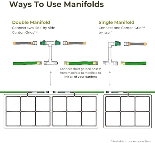 Garden In Minutes Garden Grid Manifold | 12" Tall, Single Style