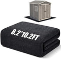 Shed Floor Mat 8.2 x 10.2 ft, PE Backing for Garage, Carport and Workshop