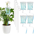 Norme 6 Pcs Plant Drip Irrigation 500ml Water Bag with Support Rod