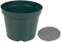 RooTrimmer 40 Pack 4 Inch Plastic Nursery Pots with Mesh Pad, Thick Sturdy Plastic Plant Pots with Drainage Holes Indoor/Ourdoor Flower Planter Pots, Green
