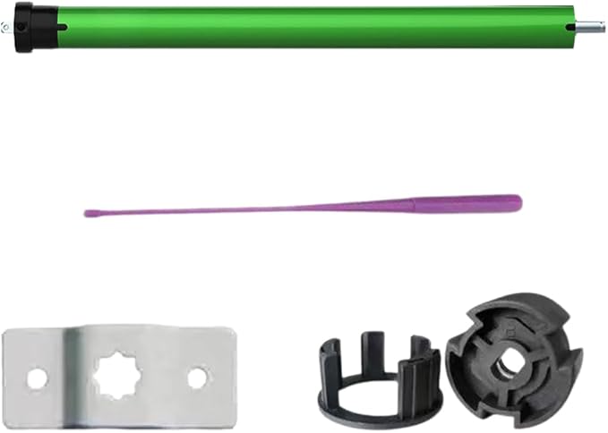 Electric Roller Shade Motor 120V Hardwired Tubular Motor Kit, High Torque Heavy Duty Blind Drive for 1.57”/2” Tube, Mechanical Limit (Switch Control) (10 N.m for Φ50mm (2") Round Tube)