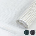 PotatoLife White Plastic Garden Fence, Hardware Mesh, 40'' x 50'