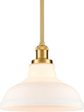 HOLKIRT Modern Pendant Light Fixtures Gold Pendant Lights Kitchen Island Hanging Lights for Bedroom Dining Room Bathroom with Dome Opal Glass,Adjustable Height