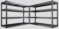 67" W Garage Shelving Heavy Duty, 36" D Garage Shelves, 68" H Adjustable Storage Shelving Unit, Commercial Metal Shelves for Warehouse, Basement, Shop, 67" W x 36" D x 68" H,2 Pack