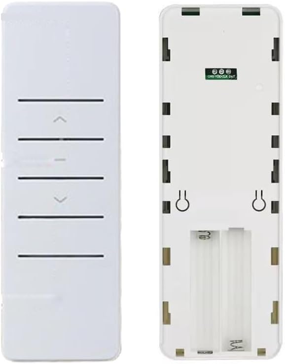 RS485 Motorized Curtain Track for Ripple Fold Curtains, 1.8N Automatic Curtain Opener System, Heavy Duty Electric Curtains with Remote for Smart Home (2.0 meters (78.7 inches))