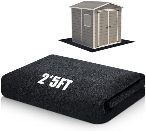 Outdoor Shed Floor Mat 2 x 5 ft, Waterproof Non Slip Rug for Shed Entryway