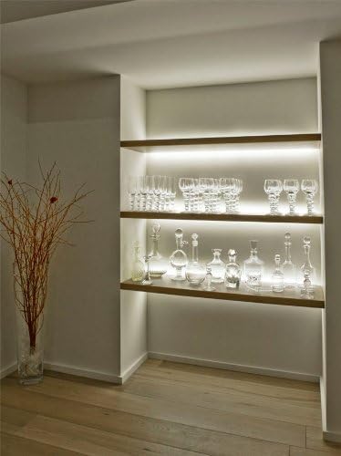 Inspired LED Cut and Connect Series Kit: Super Bright Cool White - 39.5ft/ 12m Flexible LED DIY Kit Kitchen Lighting | Under Cabinet Lighting | 6000 K | Dimmable