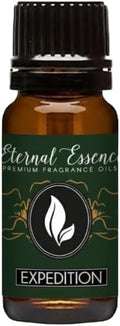 Eternal Essence Oils Expedition 10ml Fragrance Oil – Pine Needles, Bergamot Mist, Vetiver & Cedarwood – Earthy Green Blend Inspired by Forest Trails & Herbs