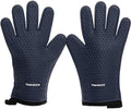 KITCHEN PERFECTION S Silicone Smoker BBQ Gloves - Heat Resistant Oven Mitts