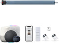 Matter Over WiFi Smart Roller Shade Motor, Wired Electric Blind Motor, 10N.m etrofit Kit, Compatible with Apple HomeKit, Alexa, Google Home and SmartThings (Φ40mm (1.57") Octagonal Tube)