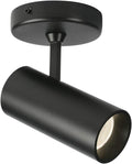 Aisilan LED Black Ceiling Spotlight 12W Adjustable 90° Degrees Anti-Glare Directional Modern LED for Indoor Foyer Living Room Natural White 4000K, Aluminum Modern Lights