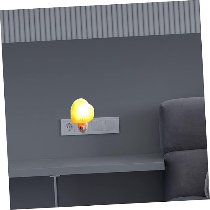 Ciieeo Led Night Shape Crystal Bathroom Home Decor Plug Night Plug Relaxing Atmosphere