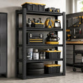 SAWJEC Garage Shelving Unit, 63" Compact 5-Tier Metal Storage Rack