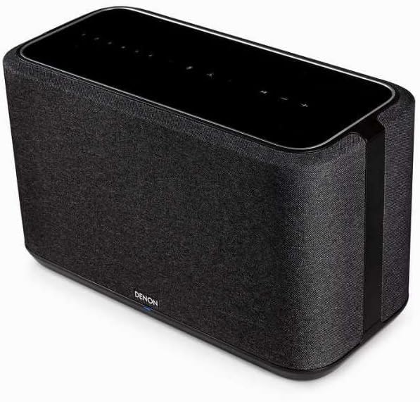 Denon Home 350 Home Stereo Wireless Speaker (Black), Bluetooth Wireless, 0.75" Tweeters, 6.5" Woofers, HEOS Built-in, AirPlay 2, Multi-Room Streaming, Simple Setup, Powerful Design