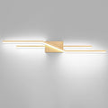 SOLFART Bathroom Lighting Fixtures Over Mirror Dimmable Bronze LED Vanity Lights for Bathroom 40 Inch Wall Lights