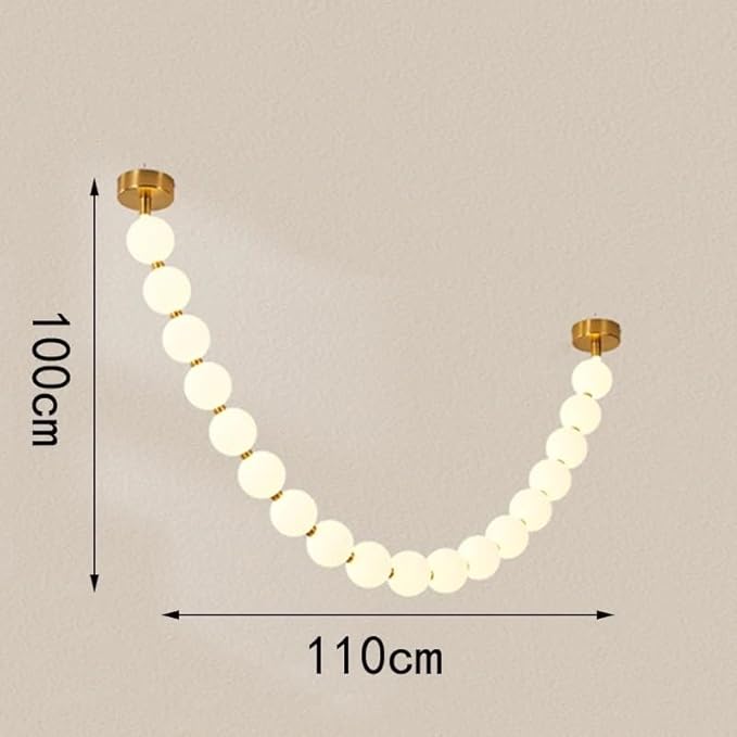 Modern Chandelier, Modern Home Decor led Lights Pendant Light Lamps for Living Room Chandeliers for Dining Hanging Indoor Lighting(A 18 Heads,Cold White)