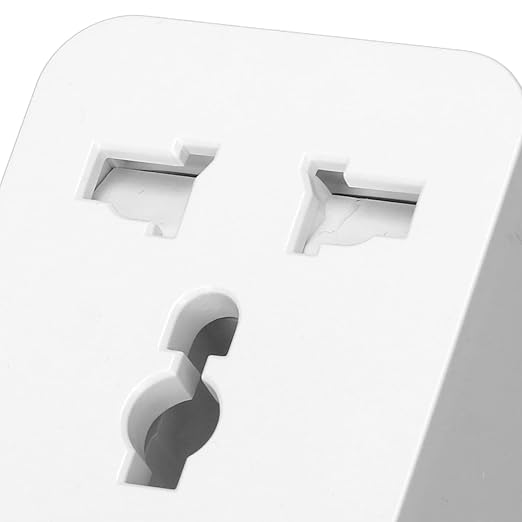 Smart Mini Plug 15A US Plug AC 100 to 240V Smart Home Outlet with Timer Function Voice & APP Control 2.4G for Home, No Hub Required