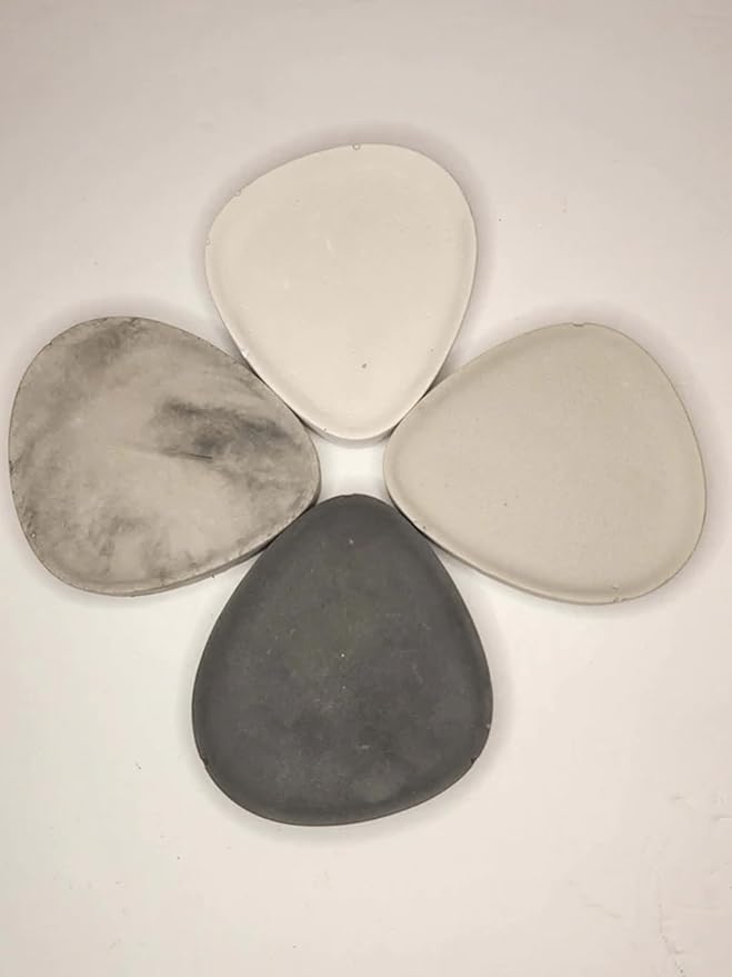 Tear Drop Trinket Tray, Concrete, Modern Decor, Gift, Jewelry Holder, Organizer, Contemporary Design, Home Goods, Minimalist (Lilac Purple)