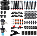 Upgraded Drip Irrigation System, 233FT Automatic Irrigation System, Watering Misting System for Greenhouse/Garden/Yard/Lawn, Micro Drip Irrigation Kit with 1/4 inch 1/2 inch Irrigation Tubing