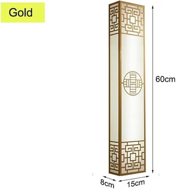 Chinese Style Bedroom Wall Lamp Strip Shaped Zen Background Wall Bedside Lamp Living Room,Simple