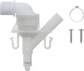 SEAFLO RV Toilet 90° Angled Water Inlet Valve Kit (SFRTK-017) - Fits All RV Toilets (SFRTPH-01-01, SFRTPH-01-02, SFRTPH-02-01) - Complete Kit with Screws, Clamp & Filter