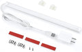 Litever Under Cabinet Lighting with USB Power for Kitchen Counter, Workbench, Coffee Station, Workspace, Closet. Adapter, Dimmer, 12 Inch LED Light. Cool White 4000K