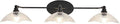 Vintage Vanity Light, 3-Light Black Vanity Light Bathroom Lights fixtures Over Mirror 33.85 Inch Modern Dimmable Bath Light Fixture for Bathroom Makeup, (Requires E12 Bulb, Not Included)