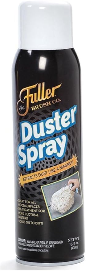 Fuller Brush Duster Spray ? 15.5 oz Multi Surface Dust Removing Sprayer - Safe Household Cleaning for Floors, Furniture, Blinds & Car Interiors (Pack of 6)