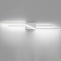 SOLFART 40 Inch Bathroom Light Fixtures Vanity Lights Over Mirror Brushed Nickel LED Light Fixtures Vanity Lights for Bathroom DIM
