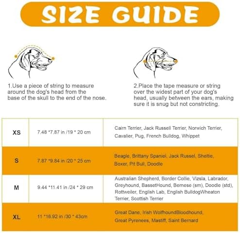 Foxtail Mask for Dogs, Field Net Guard Dog Foxtail Protection Hood for Dogs Prevent Foxtails Thorns Rocks Insects, Lightweight Adjustable Dog Face Guard for Hiking, Outdoor Adventures (S)