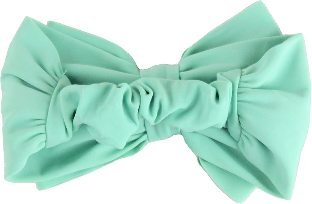 RuffleButts® Girls Swim Bow Headband