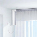 Heavy Duty Motorized Curtain Track, Pre-Assembled Automatic Curtain Opener System, Dry Contact Electric Curtains with Remote, 2.5N Smart Window Treatment Rod (2.0 meters (78.7 inches))