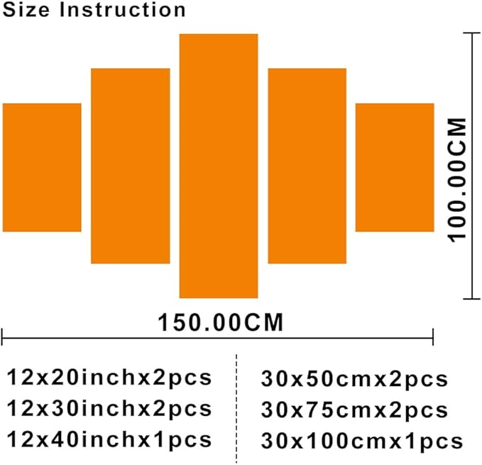 5 Pieces City Smart Brain Canvas Wall Art for Living Room Human Brain Energy Large Wall Art Brain Nervous System Modern Artwork Print On Canvas Ready to Hang for Bedroom Office (60"Wx40"H)