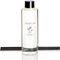 Chloefu LAN Gardenia Reéd Diffuser Refill 200ml/6.76 fl oz, Natural Essential Scented Oil, Best for Aromatherapy, SPA and Home, 0% Alcohol, A Fresh Clean Scent, Free Set of Diffuser Sticks