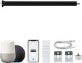 Smart ZigBee Roller Shade Motor Retrofit, Tuya App Control Electric Blind Motor, 5000mAh Rechargeable, Compatible with Alexa & Google Home, High Torque Kit (6.0 N.m for Φ50mm (2") Groove Tube)
