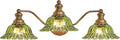 XIEDUN Vintage Green 3 Light Vanity Light Bathroom Light