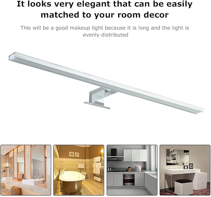 Makeup Mirror Light LED Mirror Light Vanity Lights IP44 Waterproof Makeup Mirrors Wall Lamps,Modern Decor