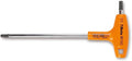 Beta 96T SAE (Fractional Inch) T-Handle Hex Key Wrench 5/16" | High Torque Ergonomic Allen Wrench with Dual Hex Tips | Drop Prevention Hole | Industrial Strength | Made in Italy