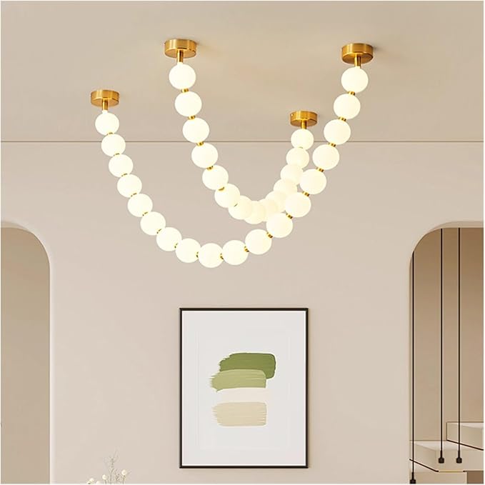 Modern Chandelier, Modern Home Decor led Lights Pendant Light Lamps for Living Room Chandeliers for Dining Hanging Indoor Lighting(B 25 Heads,APP with RC Dimmable)