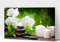 GUTTATY Zen Wall Art Decor, Modern Bathroom Zen Decor Wall Art, Canvas Wall Art for SPA Zen Room Decor, Green Bamboo and Pebble Relaxing Zen Art Prints for Office & SPA Wall Decor 18x24 Inches