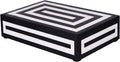 Handicrafts Home Decorative Storage Box 10x6 – Remote Organizer Box with Lid, Modern Decorative Keepsake Box, Boho Shelf Décor, Memory Box for Photos or Letters, Decorative Box for Table Décor
