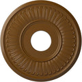 Ekena Millwork CM15BESTF 15 3/4"OD x 3 7/8"ID x 3/4"P Berkshire Ceiling Medallion, Smokey Topaz