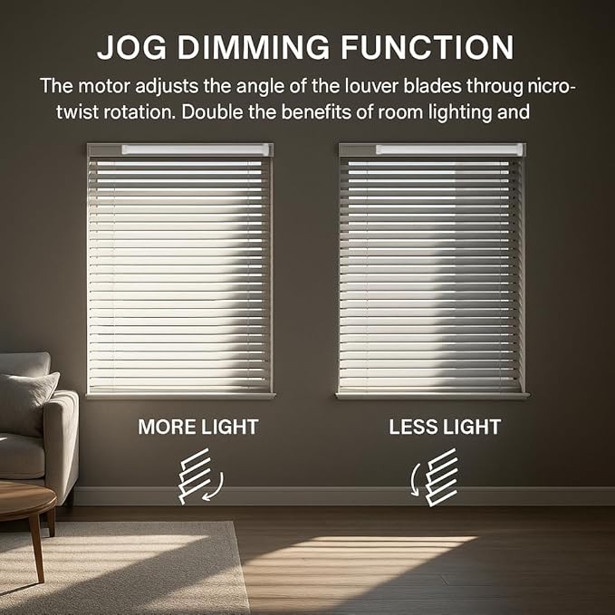 DC24V Smart Roller Shade Motor with Remote, 35mm Dry Contact Electric Blind Motor, Brushless Motorized Shades Kit for Zebra Blinds & Home Automation Projects (6.0 N.m for Φ40mm (1.57") Round Tube)