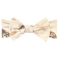 Copper Pearl Baby Stretchy Soft Knit Headband Bow Montana