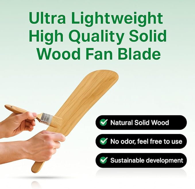 Gaizw Ceiling Fans with Lights, 52 Inch Flush Mount Ceiling Fan with Light