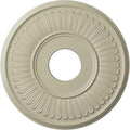 Ekena Millwork Berkshire Hand-Painted Ceiling Medallion, Clear Yellow
